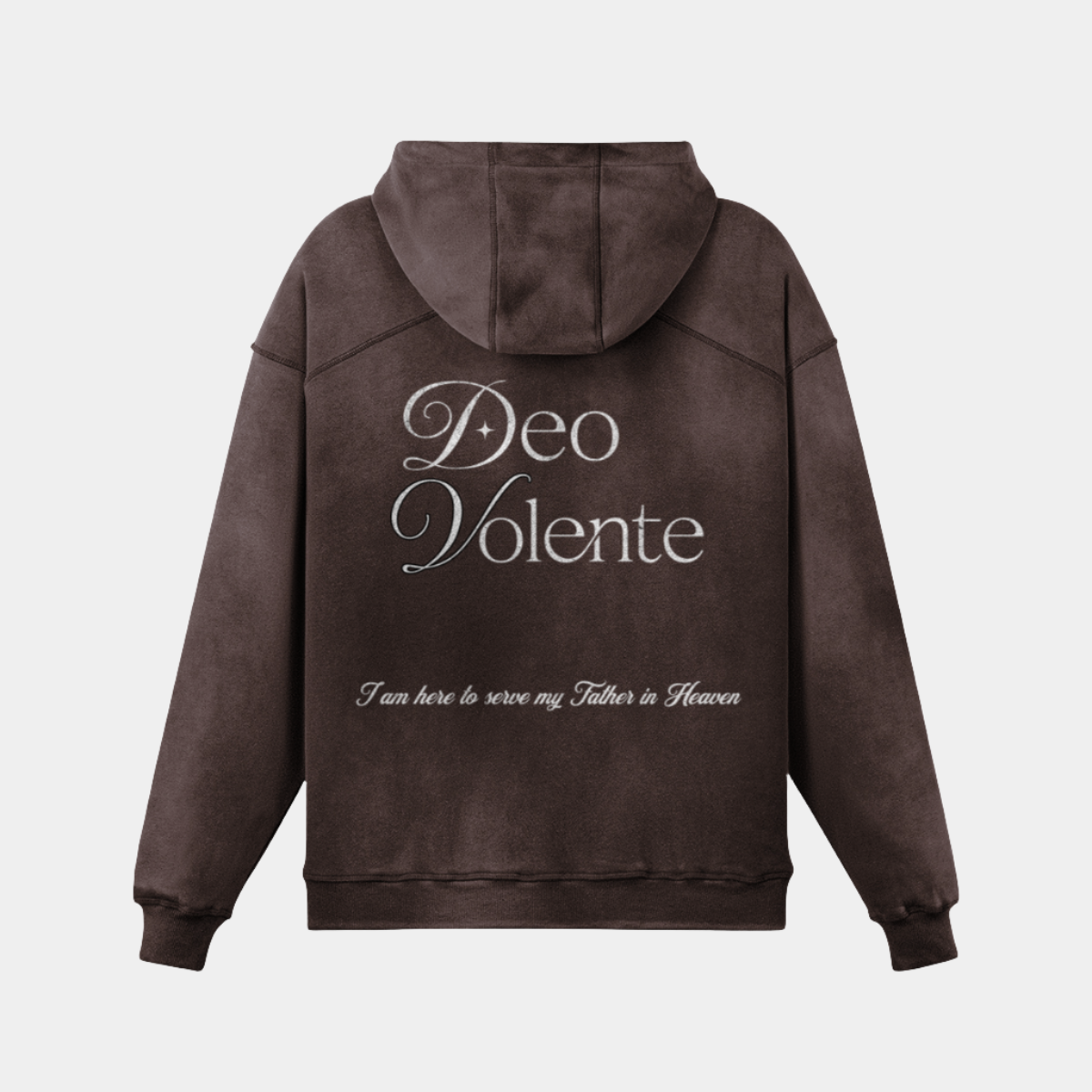 "God Willing" Heavyweight Hoodie